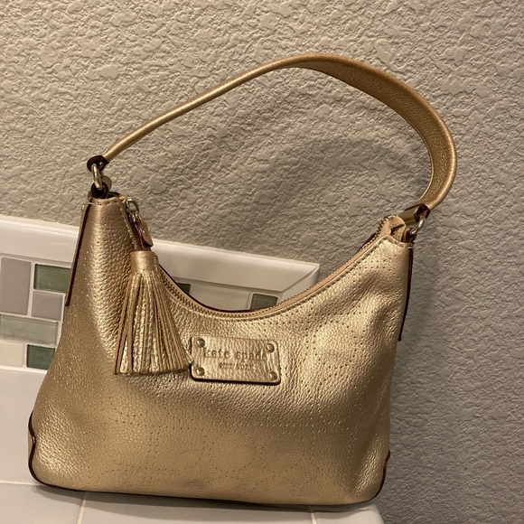 Kate Spade Vintage Mini Gold Bag. Excellent Condition - Picture 6 of 16